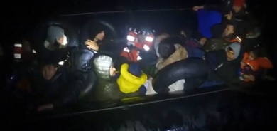 Li Deryaya Egeyê 78 koçber hatin rizgarkirin