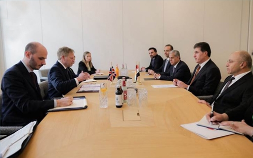 نـــاوەرۆکی کۆبوونەوەی سەرۆکی هەرێمی کوردستان و وەزیری بەرگریی بەریتانیا لە میونشن