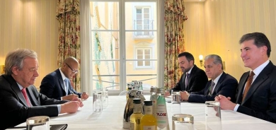 نيجيرفان بارزاني وغوتيريش يؤكدان أهمية حماية استقرار العراق