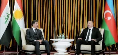 نيجيرفان بارزاني وعلييف يبحثان إجراءات فتح القنصلية العامة لأذربيجان في أربيل