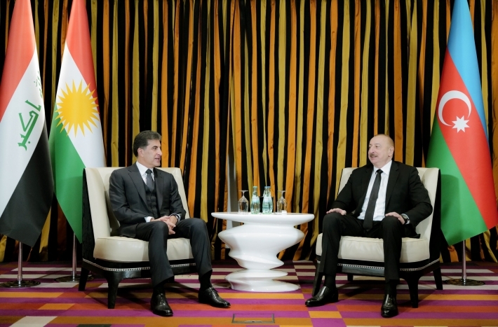 نيجيرفان بارزاني وعلييف يبحثان إجراءات فتح القنصلية العامة لأذربيجان في أربيل