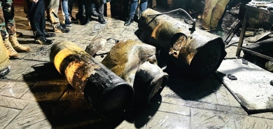 الدفاع المدني: حريق مبنى مجلس وزراء الإقليم ناجم عن انفجار سخان للماء واسطوانة غاز