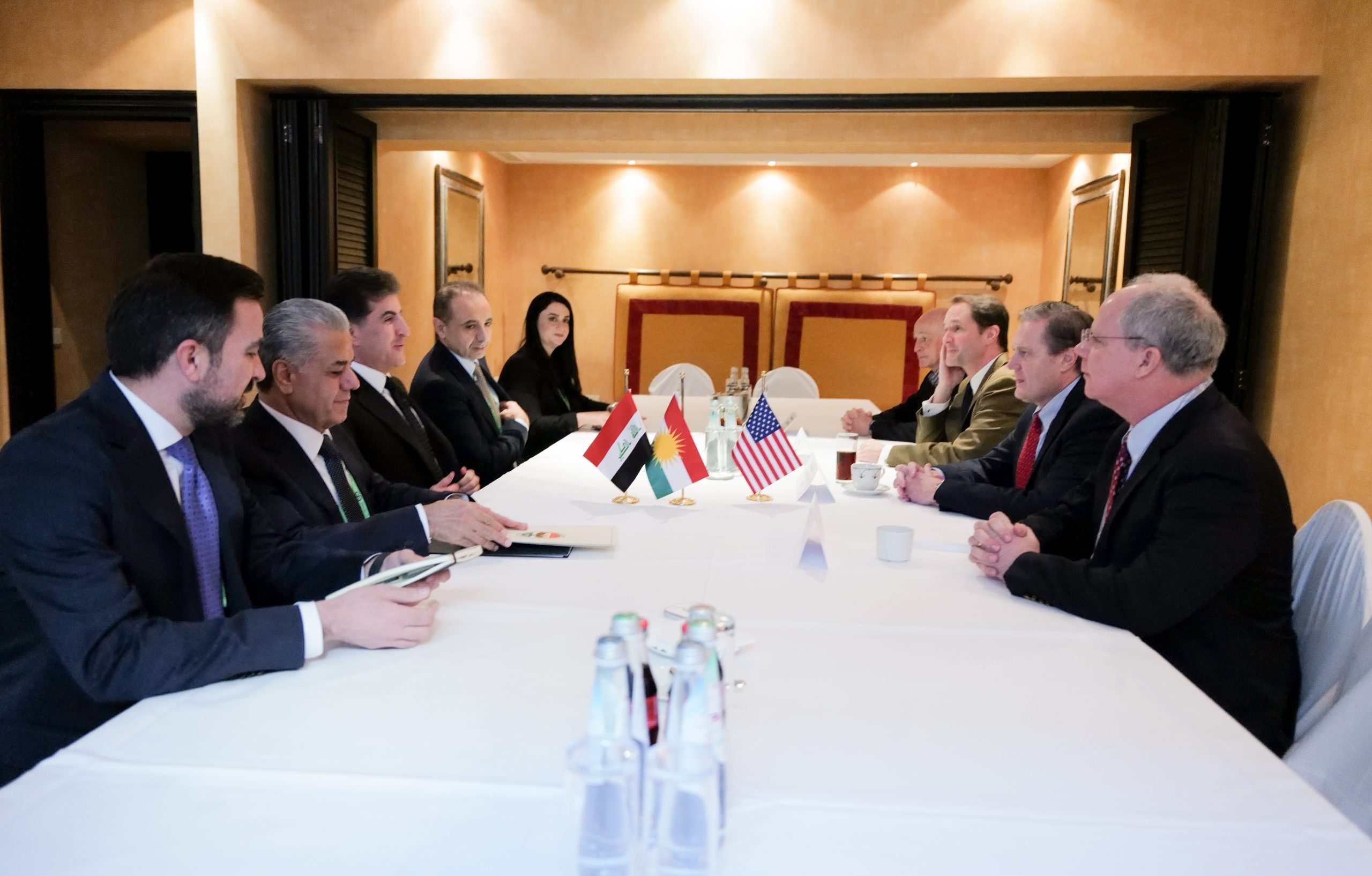 نێچیرڤان بارزانی و شاندێکی کۆنگرێسی ئەمریکا تاوتوێی پەیوەندییەکانی هەولێر و بەغدا دەکەن