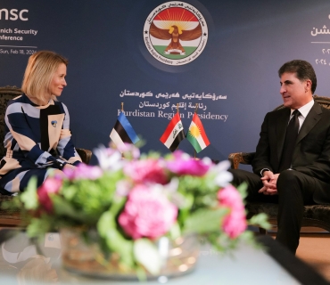 ســـه‌رۆك نێچيرڤان بارزانى و سه‌رۆك وه‌زيرانى ئيستۆنيا، په‌يوه‌ندييه‌كان تاوتوێ ده‌كه‌ن