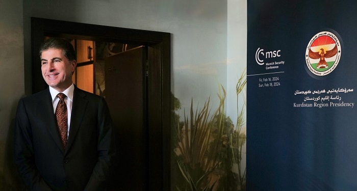 President Nechirvan Barzani concludes his meetings at the Munich Security Conference