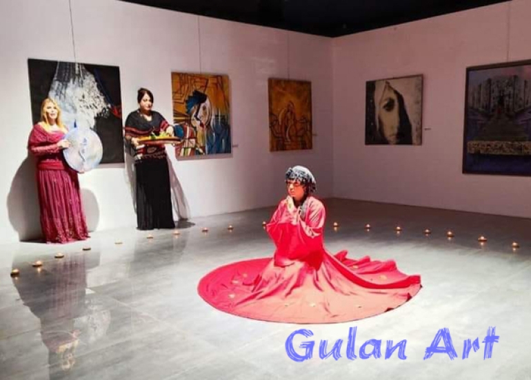 پێشانگای نەوار 62خانمە شێوەكاری كۆ كردەوە