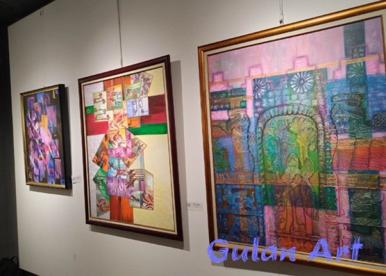 پێشانگای نەوار 62خانمە شێوەكاری كۆ كردەوە