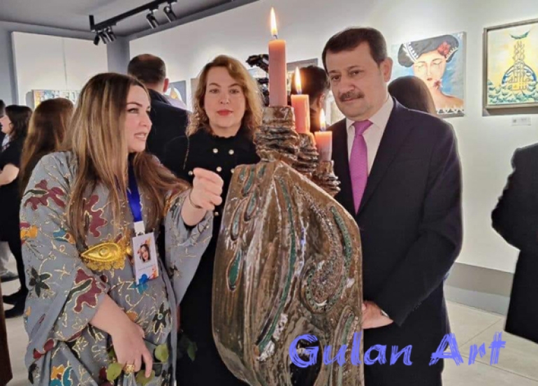 پێشانگای نەوار 62خانمە شێوەكاری كۆ كردەوە