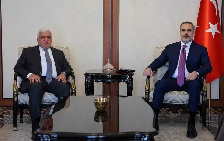 Hakan Fîdan û Serokê Heşdî Şebiyê civiyan