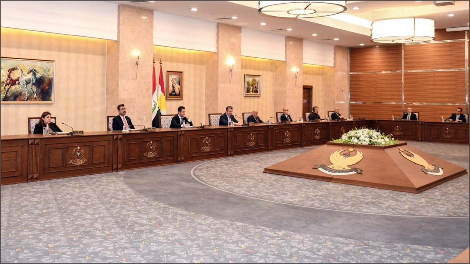Encûmena Wezîran pirsa encûmenên parêzgehên Herêma Kurdistanê gotûbêj dike