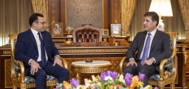 President Nechirvan Barzani receives the Consul General of Türkiye