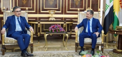 ســەرۆکـــی حــکـــوومەتی هەرێمی کوردستان، پێشوازی لە فوتۆشی ماتسومۆتۆ باڵوێزی ژاپۆن لە عێراق کرد.