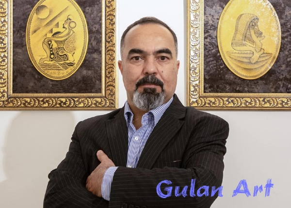 كیڤان بارزانی پێشانگەیەكی تایبەتی شێوەكاری كردەوە