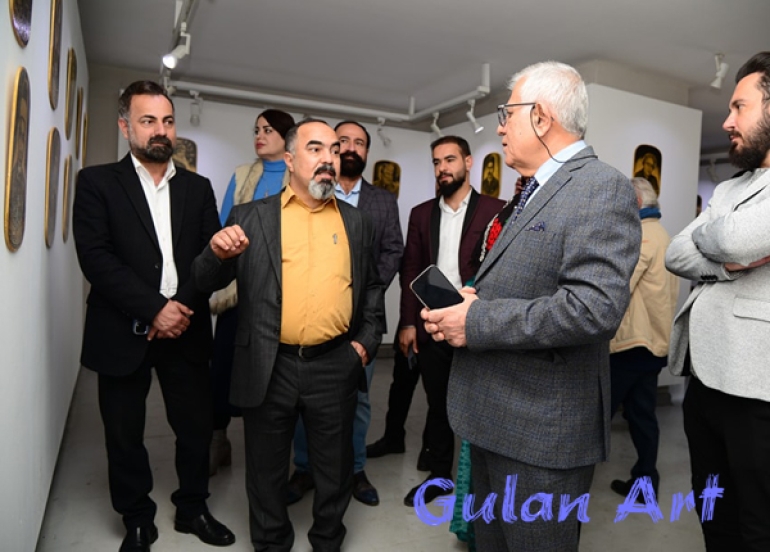 كیڤان بارزانی پێشانگەیەكی تایبەتی شێوەكاری كردەوە