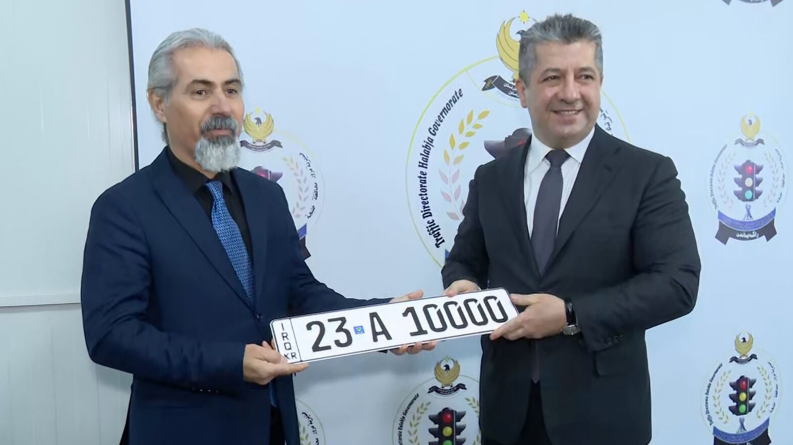 Serokwezîr yekem plaka bi hijmara Helebce çap kir