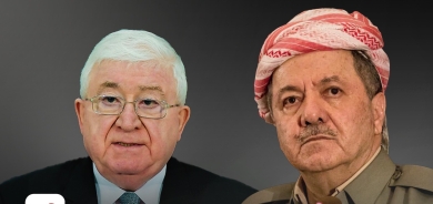 فؤاد معصوم  وامير الايزيديين يُعزّيا الرئيس البارزاني بوفاة شقيقته