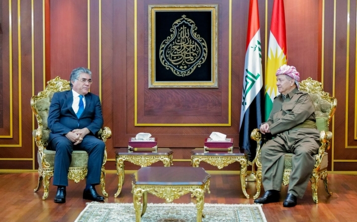 Serokê Giştî yê PWKê serxweşî li Serok Barzanî kir