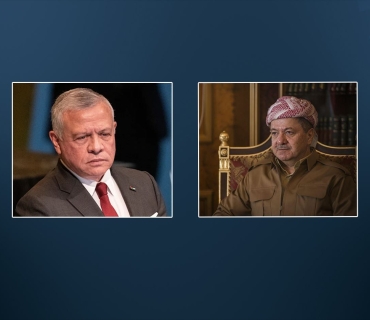 شــــای ئــــەردەن سەرەخۆشی لـــە ســــەرۆک بـــارزانـــی دەکات