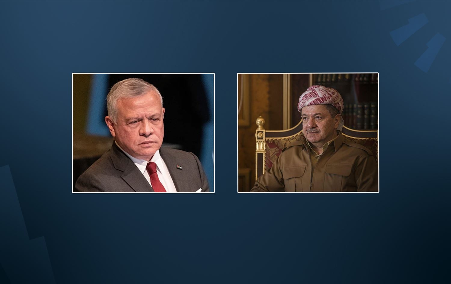 شــــای ئــــەردەن سەرەخۆشی لـــە ســــەرۆک بـــارزانـــی دەکات