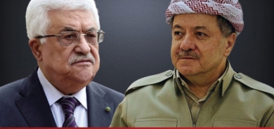 Serokê Filîstînê serxweşî li Serok Barzanî kir