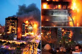 زیادبوونی ژمارەی قوربانیانی ئاگرکەوتنەوە لە باڵەخانەکانی نیشتەجێبوون لە شاری ڤالێنسیا   