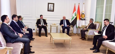 وزير مالية إقليم كوردستان يستقبل وفد هيئة الرقابة المالية العراقية