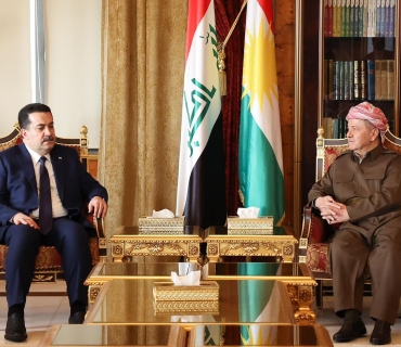 محەممەد شیاع سوودانی سەرەخۆشی لە سەرۆک بارزانی دەکات