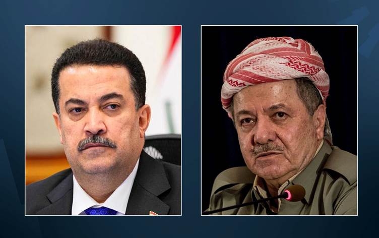 Serokwezîrê Îraqê ji Serok Barzanî re sersaxî xwest