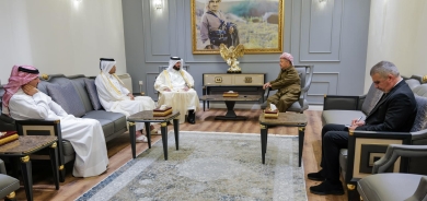 ســـەرۆک بـــارزانـــی پێشوازی لە باڵیۆزی قەتەر لە عێراق دەکات