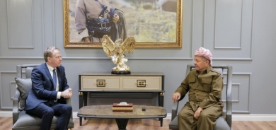 الرئيس بارزاني يبحث آخر مستجدات العراق والمنطقة مع السفير الفرنسي لدى العراق