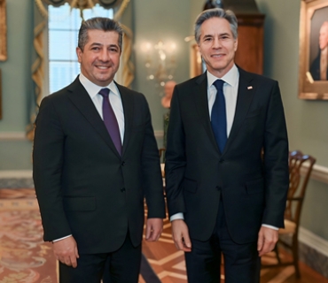 ئه‌نتۆنی بلینكن:  ئه‌مه‌ریكا هاوبه‌شییه‌كی دوورودرێژی له‌گه‌ڵ هه‌رێمی كوردستان هه‌یه‌ و ئه‌و هاوبه‌شییه‌ له‌سه‌ر به‌های هاوبه‌ش و به‌رژه‌وه‌ندیی هاوبه‌ش و قوربانیدانی هاوبه‌ش و مێژووی هاوبه‌ش بنیات نراوه‌.