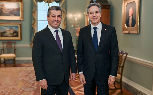 ئه‌نتۆنی بلینكن:  ئه‌مه‌ریكا هاوبه‌شییه‌كی دوورودرێژی له‌گه‌ڵ هه‌رێمی كوردستان هه‌یه‌ و ئه‌و هاوبه‌شییه‌ له‌سه‌ر به‌های هاوبه‌ش و به‌رژه‌وه‌ندیی هاوبه‌ش و قوربانیدانی هاوبه‌ش و مێژووی هاوبه‌ش بنیات نراوه‌.