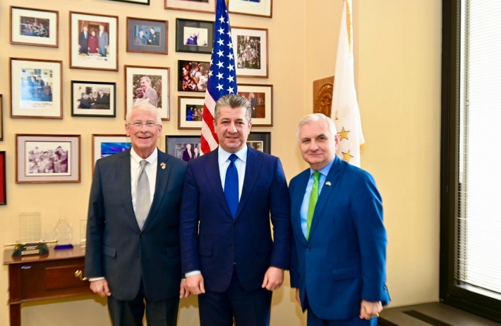 واشنطن.. رئيس حكومة إقليم كوردستان يجتمع مع رئيس لجنة القوات المسلحة بمجلس الشيوخ