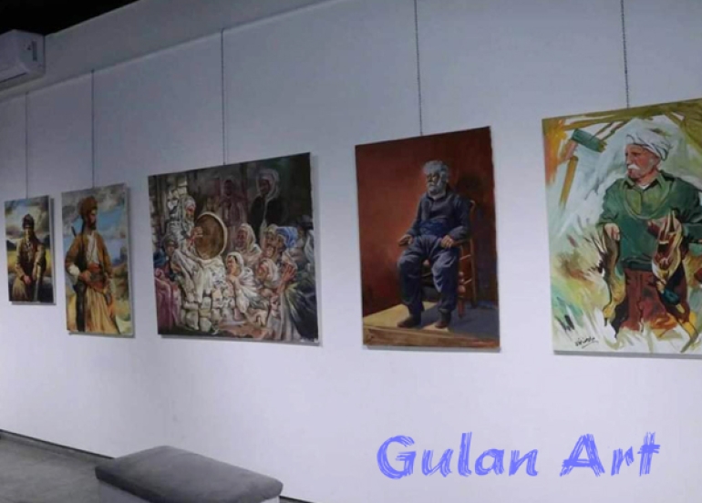 پەیمانگەی هونەرەجوانەكانی هەولێر،پیشانگەیەکی تایبەتى بۆ قوتابیانی بەشی شێوەکاری کردەوە.