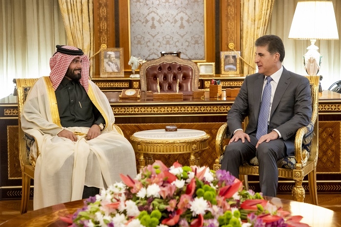 President Nechirvan Barzani receives the new Ambassador of Qatar