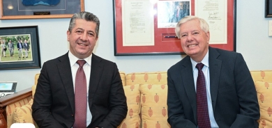 رئيس حكومة إقليم كوردستان يجتمع مع السيناتور ليندسي غراهام