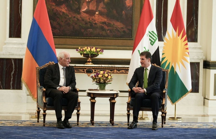 Serokê herêmê û Serokkomarê Ermenistanê civiyan