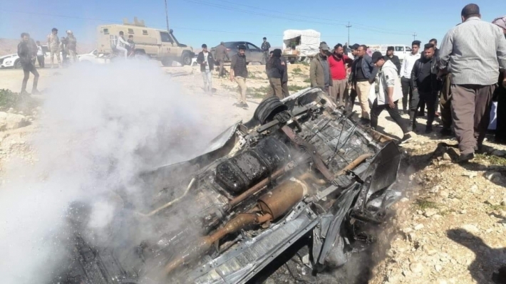 مقتل وإصابة 4 من مسلحي PKK بقصف تركي على شنگال