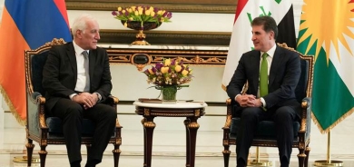 نيجيرفان بارزاني ورئيس أرمينيا يبحثان تعزيز العلاقات بمختلف القطاعات