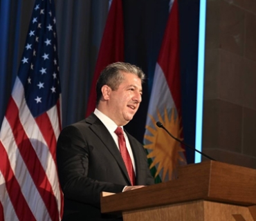 سەرۆکی حکوومەتی هه‌رێمی كوردستان گوتەیەکی پێشکەش کرد له ژووری بازرگانیی ئەمەریکا لە واشنتن