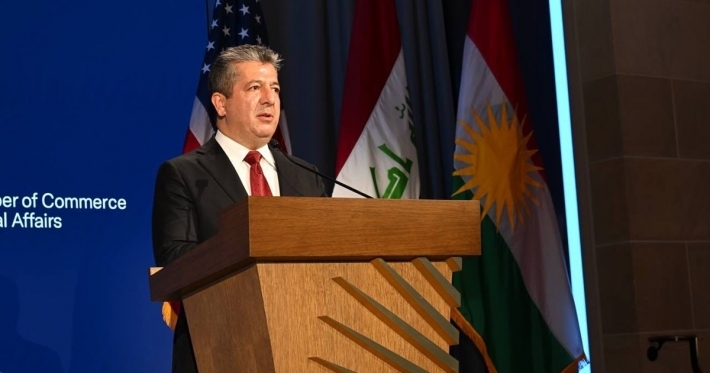 غرفة التجارة الأمريكية تحتضن ملتقى ترحيبياً برئيس حكومة إقليم كوردستان