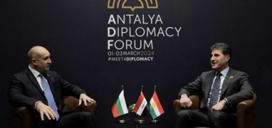 سه‌رۆك نێچيرڤان بارزانى له‌گه‌ڵ سه‌رۆكى بولگاريا كۆبووه‌وه‌