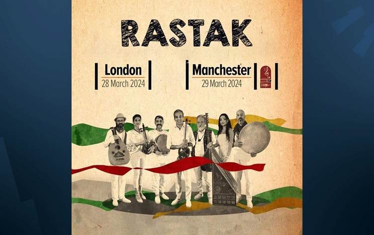 Rastak dê li Brîtanyayê 2 konseran li ser hev bide