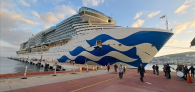 یەکێک لە گەورەترین کەشتییە گەشتیارییەکانی جیهان لە تورکیە جێگیر بوو