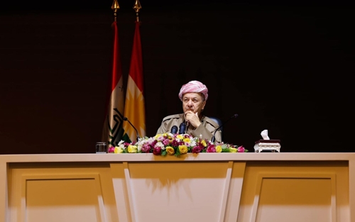 پـــەیـــامـــی ســــەرۆك بارزانی بە بۆنەی یادی ڕاپەڕین