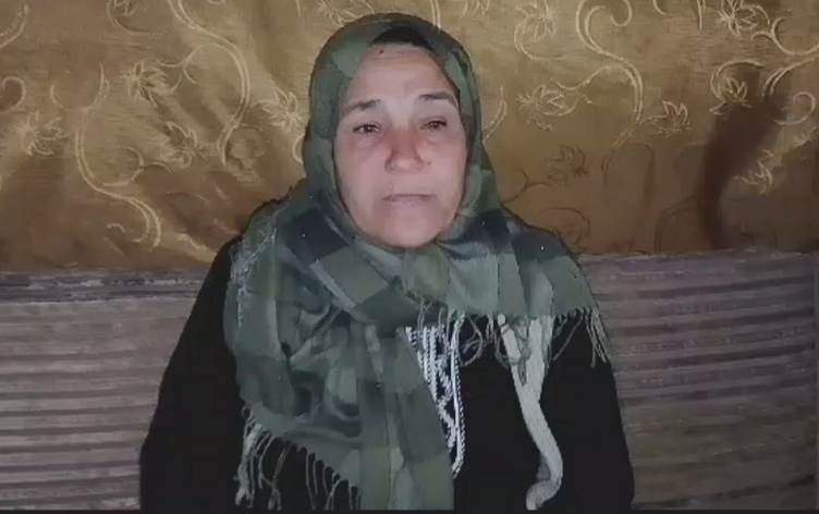 Dayîka şervanekî bangî Mazlûm Ebdî kir da ku kurê wê lê vegerîne