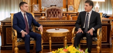 Nêçîrvan Barzanî Balyozê Azerbeycanê qebûl kir