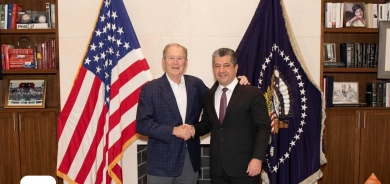 رئيس حكومة إقليم كوردستان يلتقي الرئيس الأمريكي الأسبق جورج بوش