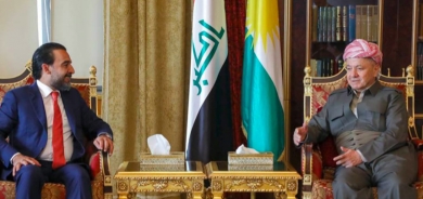 Kurdish Leader Barzani Meets with Al-Takadum Movement Delegation, Discusses Iraq's Political Landscape