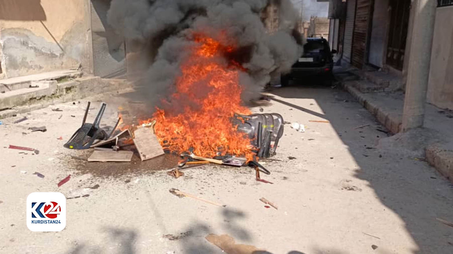 Balyozxaneya Amerîkayê li Şamê: Em li hember êrîşên li ser nivîsîngehên ENKSê dilgiran in